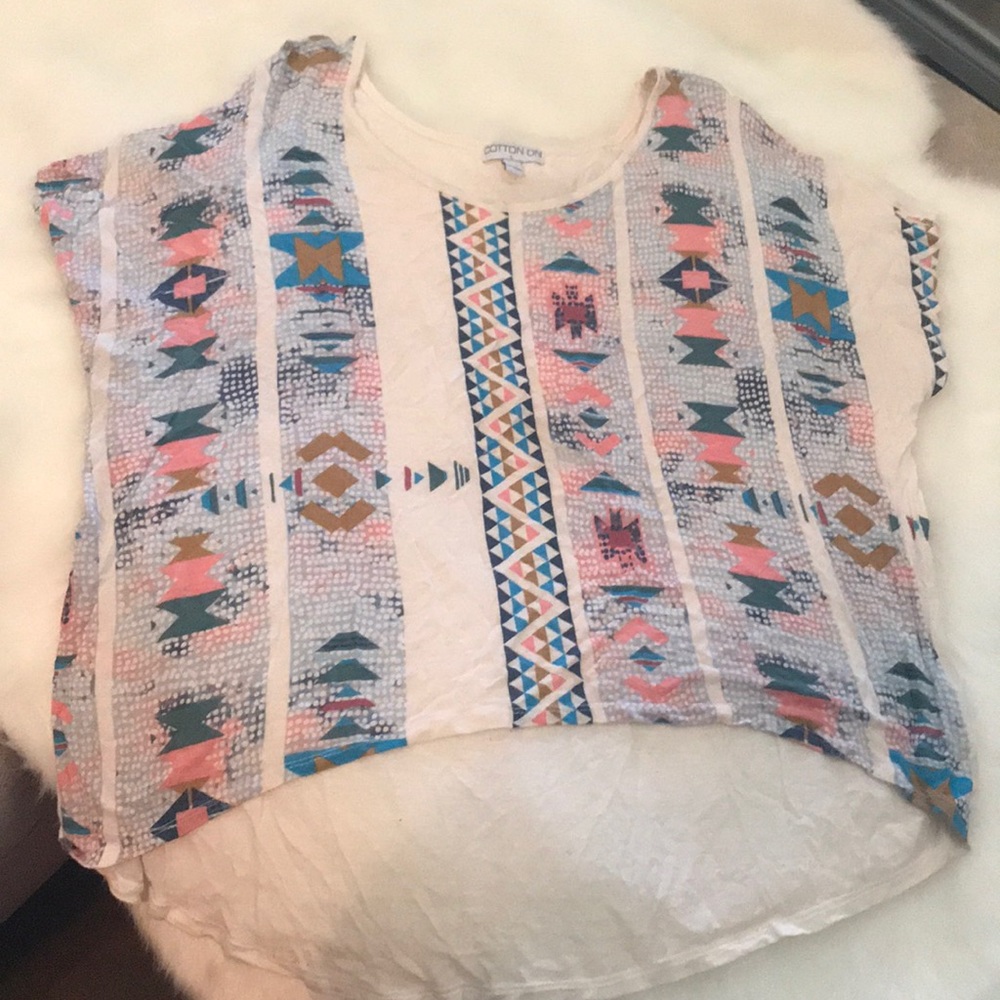Tribal high low crop